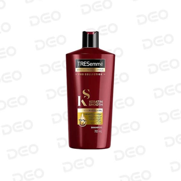شامپو کراتینه ترزمه قرمز مدل Keratin Smooth (700 میل)
