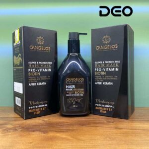 ماسک مو کراتینه ۵۰۰ میل فری سولفات گانگلوس مدل Gangelos Hair mask Shampoo 2in1