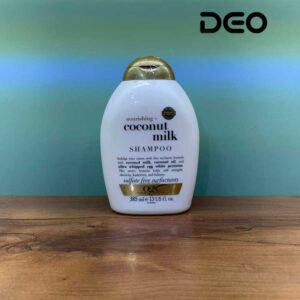 شامپو و نرم کننده 385 میل او جی ایکس OGX مدل Coconut Milk مغذی و نرم کننده فوق العاده مو