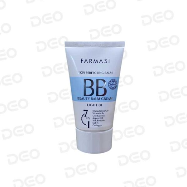بی بی BB کرم پودر ۵۰ میل فارماسی شماره 01 رنگ Light