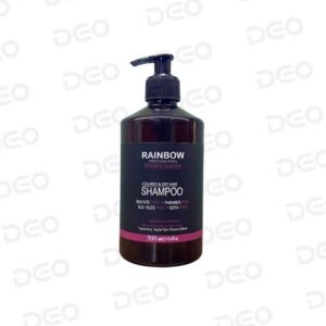 شامپو آرگان 500 میل فاقد سولفات رینبو مدل Rainbow Professional Exclusive