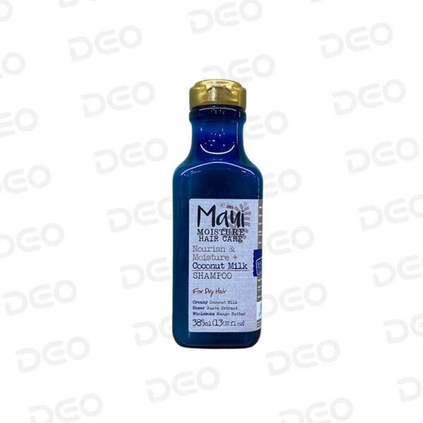 شامپو اصل 385 میل مائویی Maui مدل شیر نارگیل Coconut Milk مخصوص موی خشک