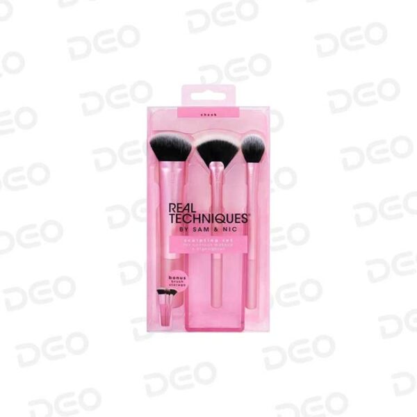 ست براش 3 عددی ریل تکنیک مدل Sculpting Set | دارای استند