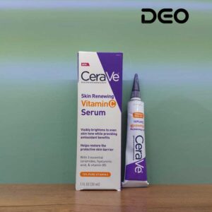 سرم ویتامین سی روشن کننده 30 میل سراوی CeraVe مدل Skin Renewing